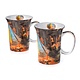 Mug Pair - Tom Thomson Campfire