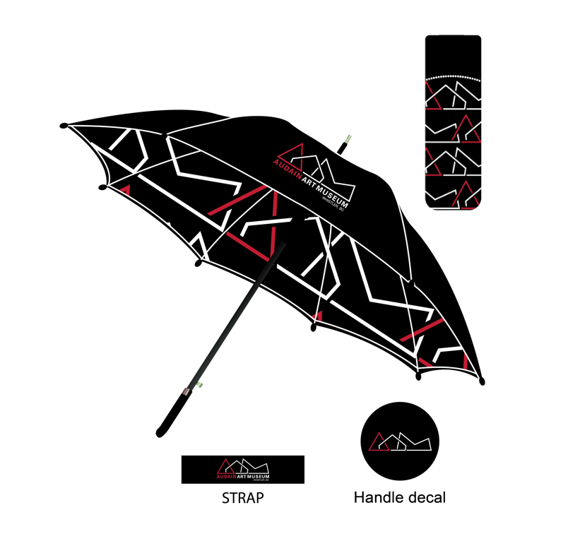AAM Logo Umbrella Telescopic Double Canopy - AAM Logo