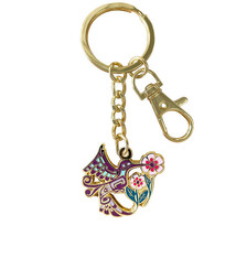 Enamel Keychain - Hummingbird