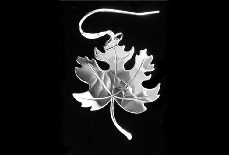 Wren Silverworks - Stuart Duncan - CCBC Earrings - Maple Leaf