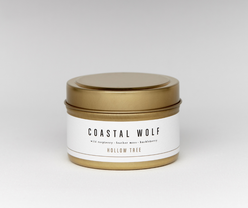 Travel Candle - Coastal Wolf