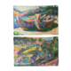 Kitchen Towel - Emily Carr War Canoe & Le Paysage