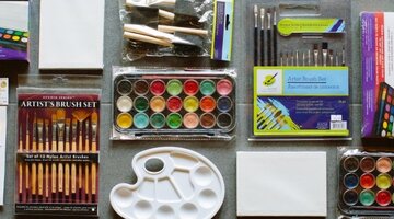 Paint, Brushes & Tools