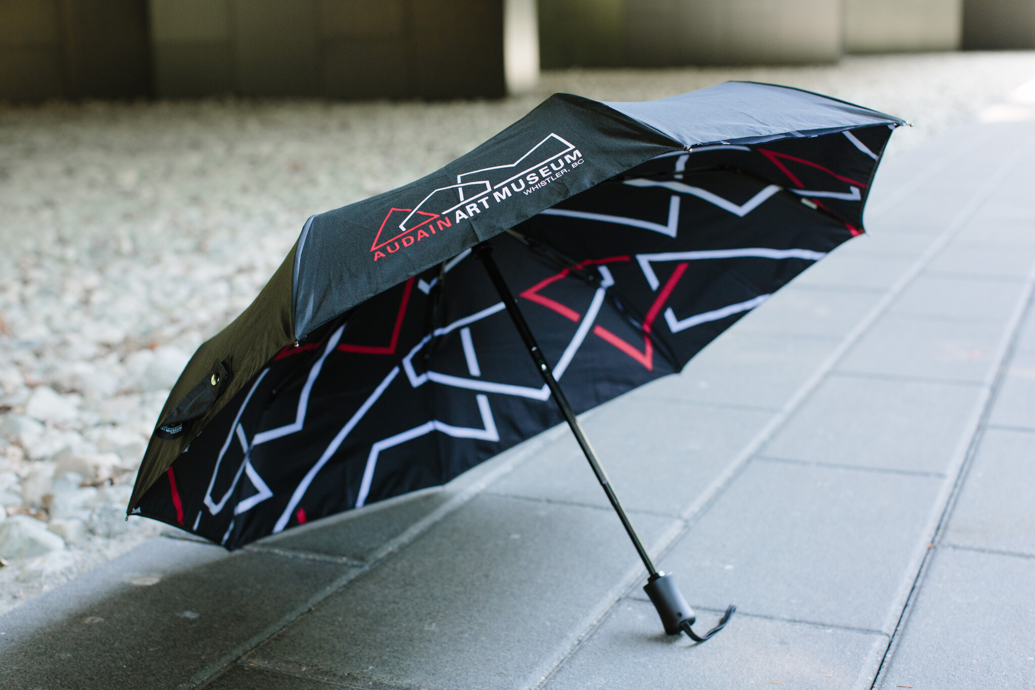 AAM Logo Umbrella Telescopic Double Canopy - AAM Logo