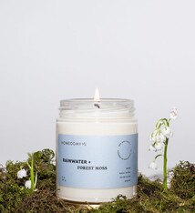 Soy Wax Candle - Rainwater + Forest Moss