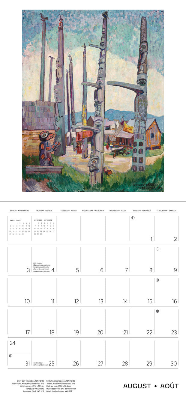 Wall Calendar - Emily Carr 2025