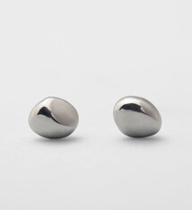 Orii Design Earrings - Pebble Studs Sterling Silver