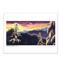 Leilani the Artist - Leilani Beckett Art Print  - Lemondrop Snowtrees