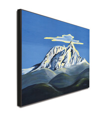 Leilani the Artist - Leilani Beckett Mounted Print - Mount Garibaldi