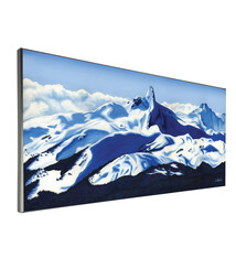 Leilani the Artist - Leilani Beckett Mounted Print - Black Tusk