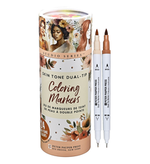Studio Series Dual-Tip Skin Tone Markers (Set of 24)
