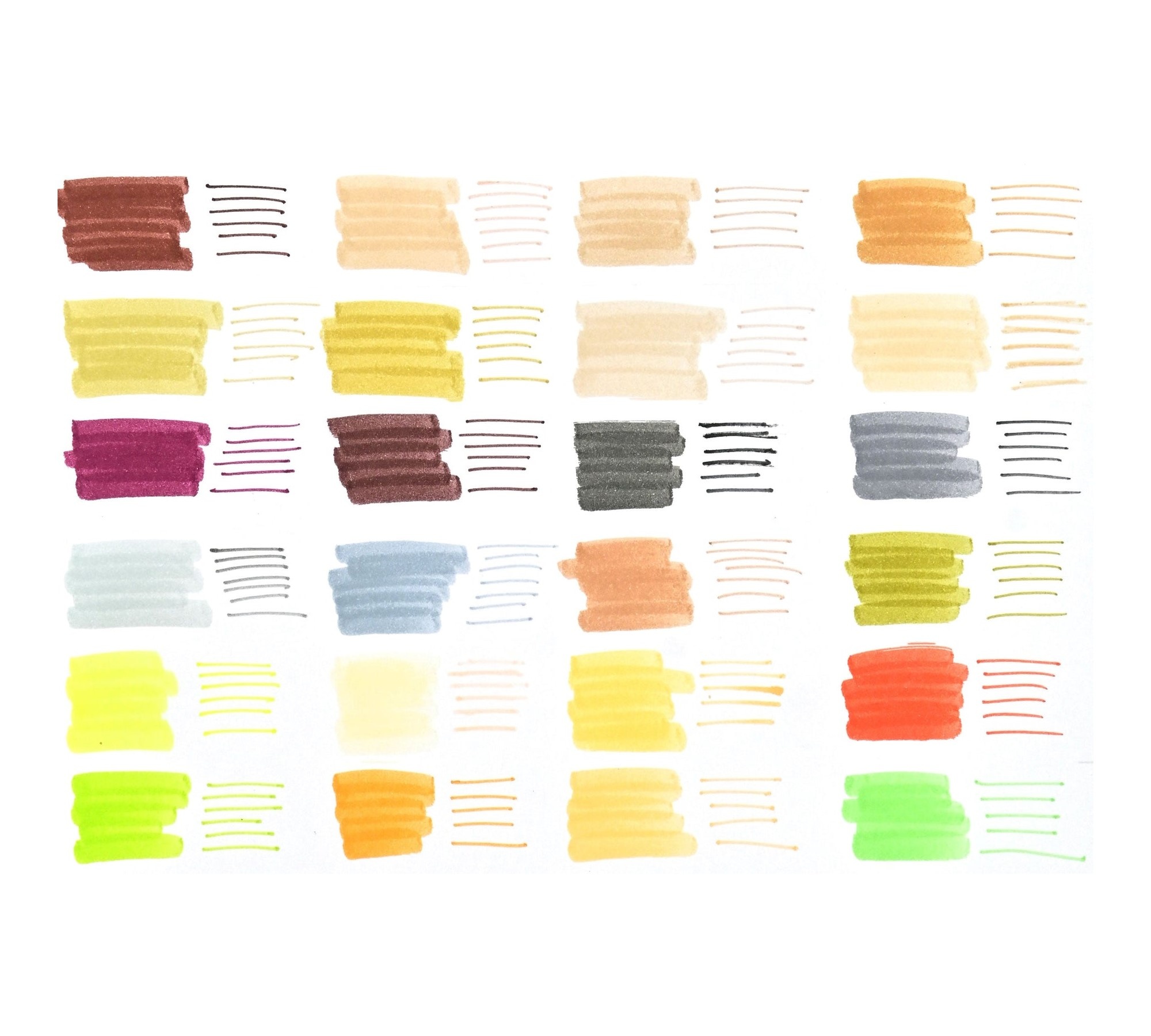 Studio Series Dual-Tip Skin Tone Markers (Set of 24)