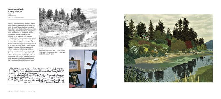EJ Hughes Paints Vancouver Island - Paperback