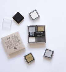 Chroma Mini Ink Pads - Gold/Silver/White/Black