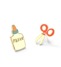 Earrings - Paste & Scissors