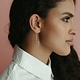 Mikel Grant Jewelry Earrings - Heart Threader Sterling Silver