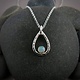 Mikel Grant Jewelry Necklace - Welo Opal Raindrop Sterling Silver