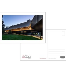 Postcard - Architecture Back of AAM