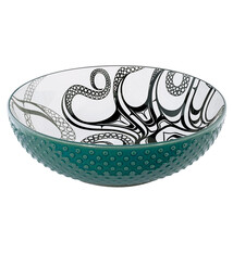 Porcelain Art Serving Bowl - Octopus