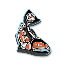 Magnet - Sockeye Salmon by Paul Windsor