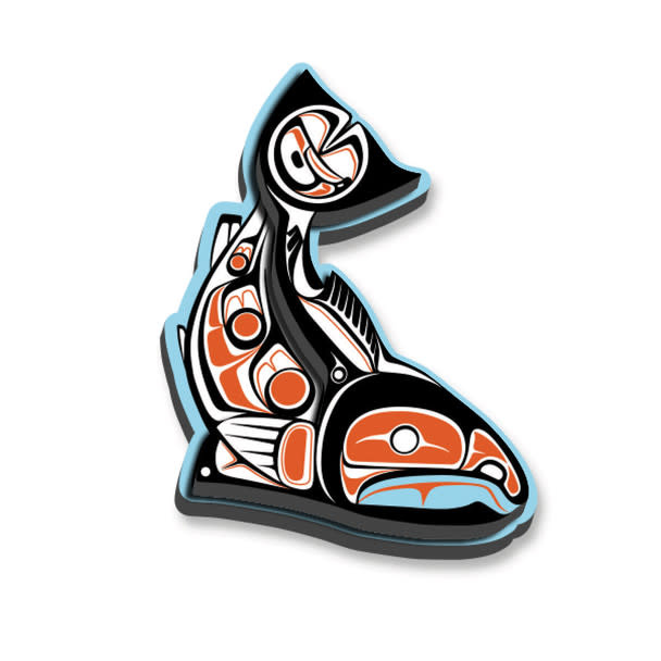 Magnet - Sockeye Salmon by Paul Windsor