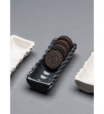 Hitomi Mckenzie - CCBC Cookie Holder  - Porcelain Ceramic - Black