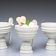 Hitomi Mckenzie - CCBC Ice Cream Bowl with Spoon - Porcelain Ceramics