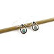 Mikel Grant Jewelry Earrings - Welo Opal Raindrop Sterling Silver