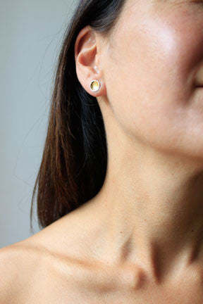 Paprika Design - CCBC Earrings - Gild Gold Leaf Studs 23k
