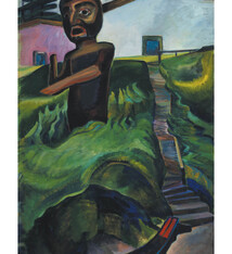 AAM Collection Poster -  Emily Carr - The Crazy Stair