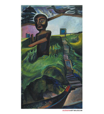 AAM Collection Poster -  Emily Carr - The Crazy Stair
