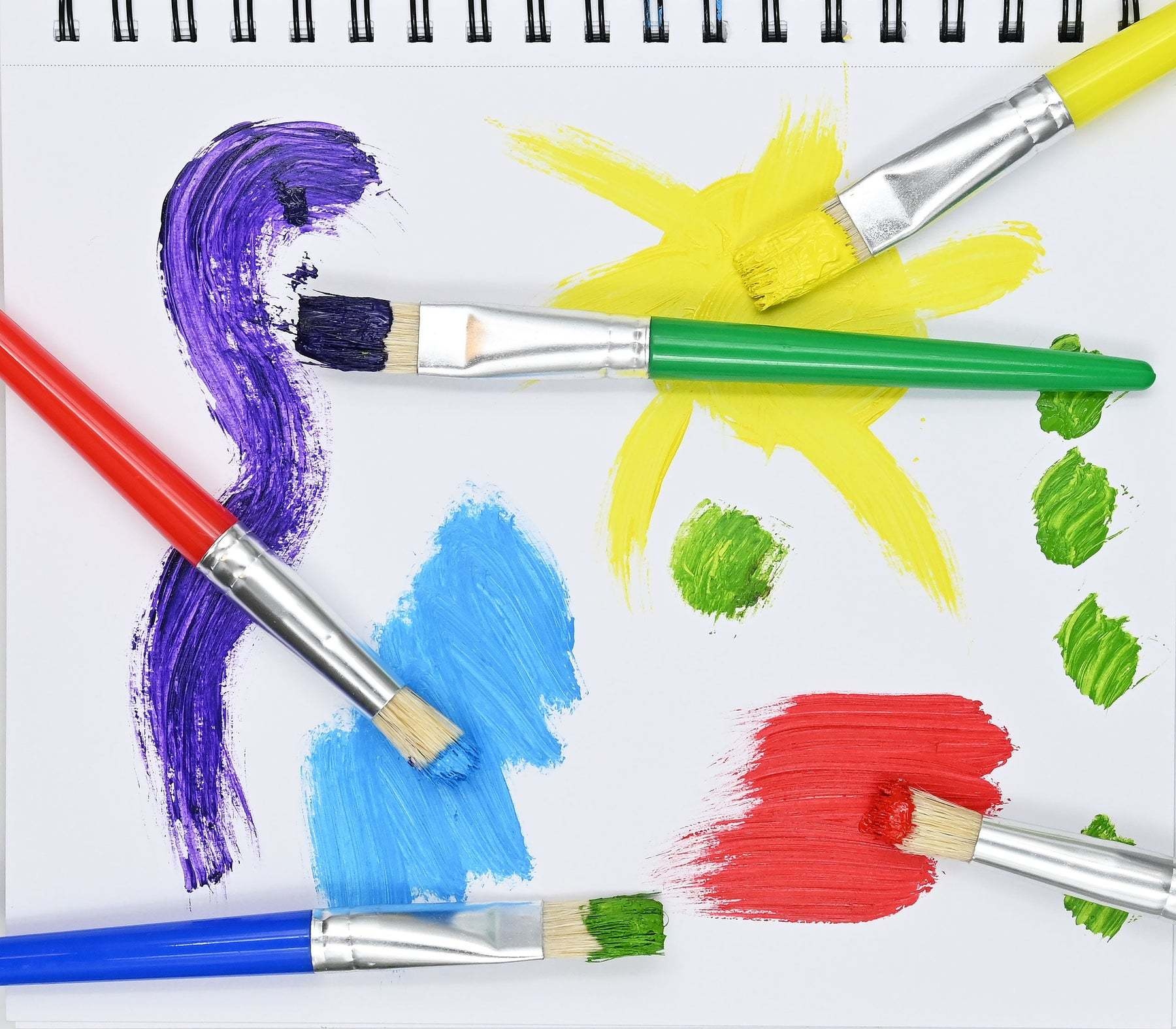 Easy Grip Paint Brushes