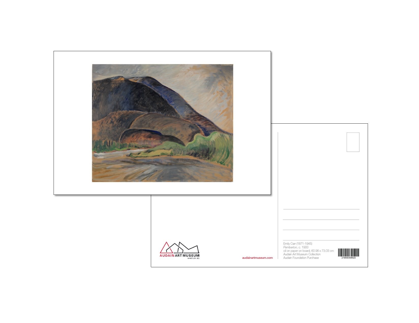 AAM Collection Postcard - Emily Carr - Pemberton