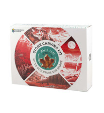 Soapstone Carving Kit - Maple Leaf