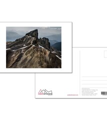 Postcard - Edward Burtynsky - Coast Mountains #3, The Black Tusk