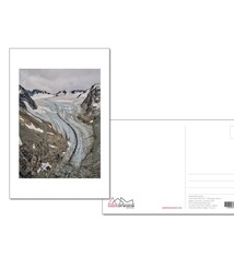 Postcard - Edward Burtynsky - Coast Mountains #17, Receding Glacier