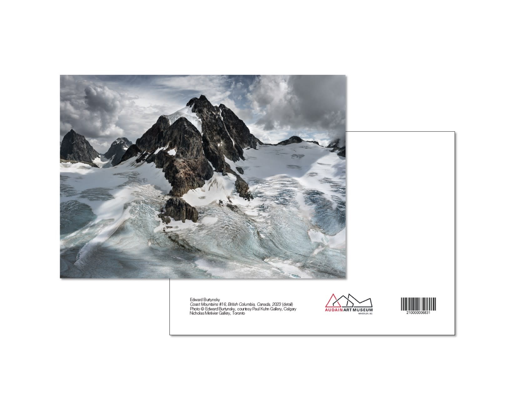 Art Card - Edward Burtynsky - Coast Mountains #16