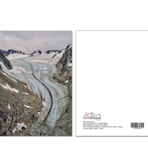 Art Card - Edward Burtynsky - Coast Mountains #17, Receding Glacier