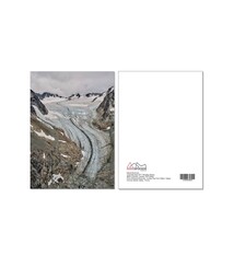 Art Card - Edward Burtynsky - Coast Mountains #17, Receding Glacier