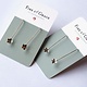 Fire & Grace Silverworks - Marian De Gier - CCBC Earrings - Floral Drop