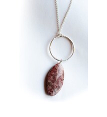 Fire & Grace Silverworks - Marian De Gier - CCBC Necklace - Jasper & Loop - Large