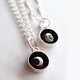 Fire & Grace Silverworks - Marian De Gier - CCBC Necklace - Moon Weather Pendant