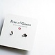 Fire & Grace Silverworks - Marian De Gier - CCBC Earrings - Raincity Studs