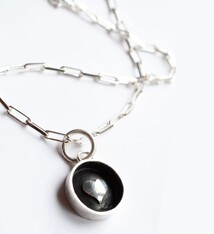 Fire & Grace Silverworks - Marian De Gier - CCBC Necklace - Heart All Weather Pendant