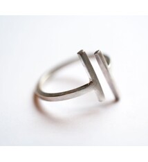 Fire & Grace Silverworks - Marian De Gier - CCBC Ring - Twig