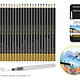 Watercolour Pencil Set - 24 Colours