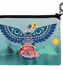 Coin Purse - Eagle Salmon