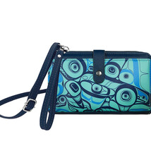 Smartphone Crossbody Bag - Orca Song
