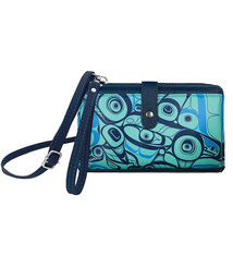Smartphone Crossbody Bag - Orca Song