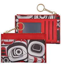 Zippered Card Wallet - Matriarch Bear